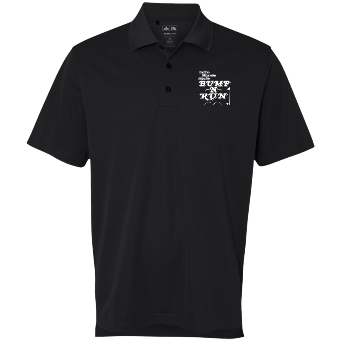 OPG Custom Design #4. I Don't See Noting Wrong With A Little Bump N Run. Adidas Golf ClimaLite® Polo