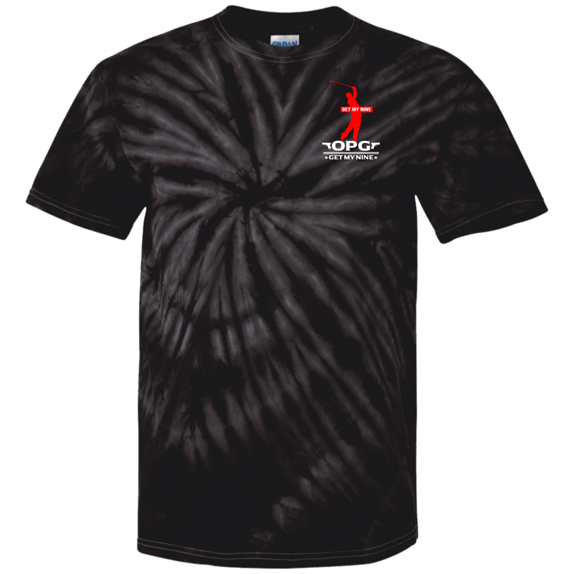 OPG Custom Design #16. Get My Nine. 100% Cotton Tie Dye T-Shirt