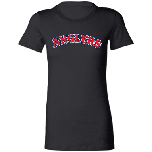 ArtichokeUSA Custom Design. Anglers. Southern California Sports Fishing. Los Angeles Angels Parody. Ladies' Favorite T-Shirt