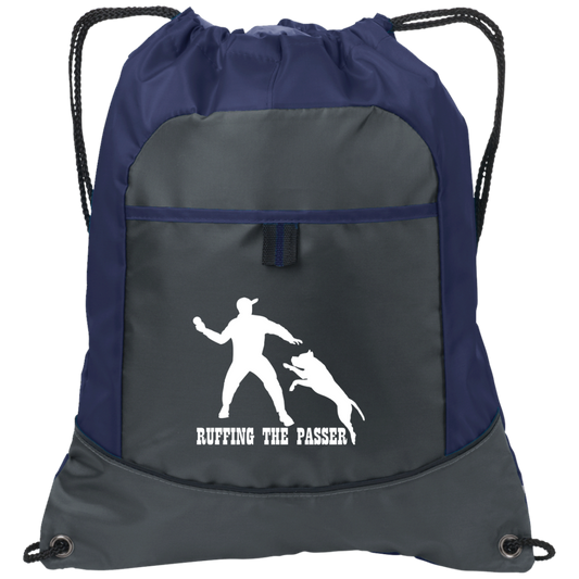ArtichokeUSA Custom Design. Ruffing the Passer. Pitbull Edition. Male Version. Pocket Cinch Pack