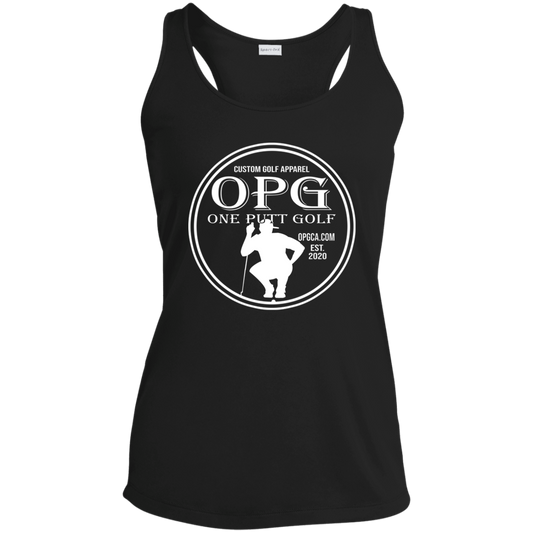 Ladies' 100% Polyester Racerback Tank