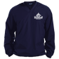 Embroidered Pullover V-Neck Windshirt