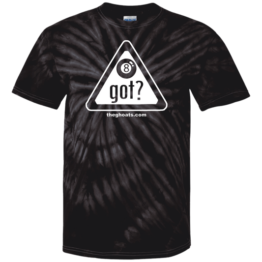 The GHOATS Custom Design. #40 Got Game? / Guess Not. Youth Tie Dye T-Shirt