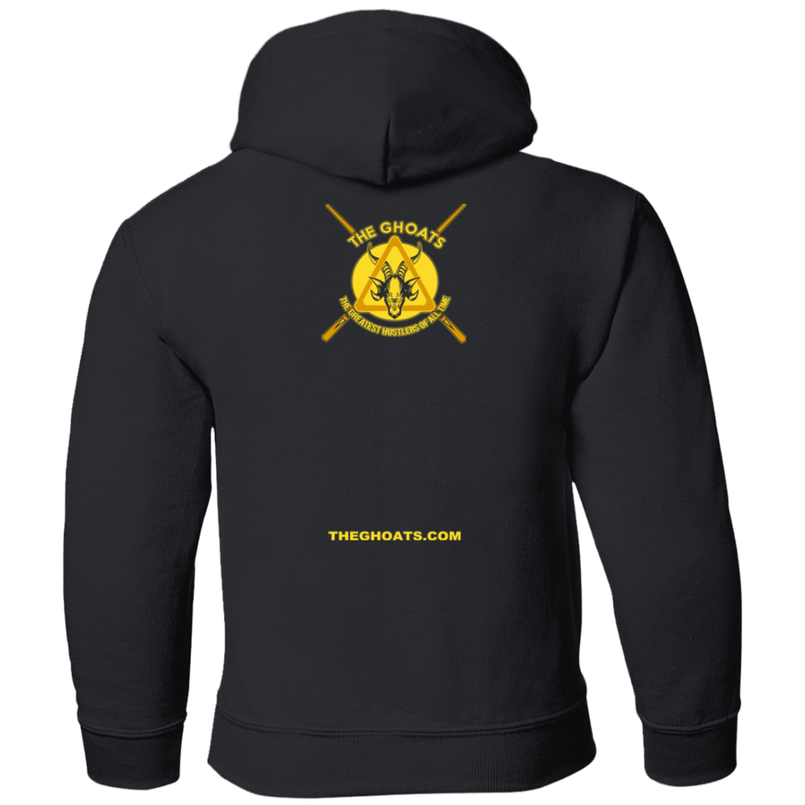 The GHOATS Custom Design. #27 PlayerUnknown's Billiards. PUBG Parody. Youth Pullover Hoodie