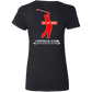 OPG Custom Design #16. Get My Nine.  Male Version. Ladies' 100% Cotton V-Neck T-Shirt