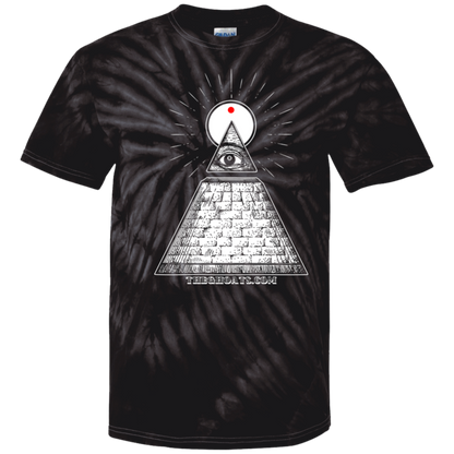 The GHOATS custom design #10. All Seeing Eye. Youth Tie Dye T-Shirt