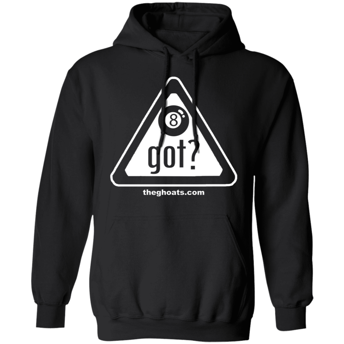 The GHOATS Custom Design. #40 Got Game? / Guess Not. Basic Pullover Hoodie