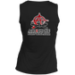 Artichoke Fight Gear Custom Design #8. Finish Him! Ladies' Sleeveless V-Neck Performance Tee