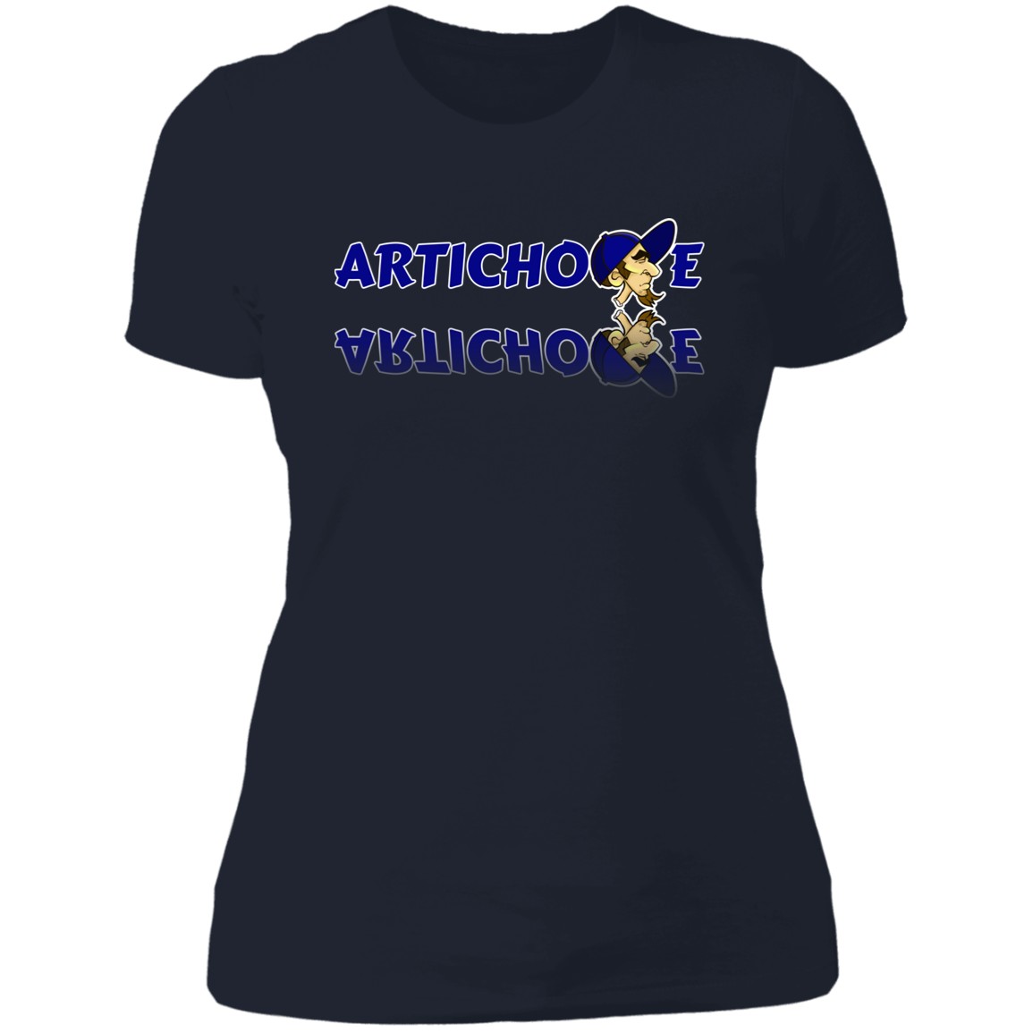 ZZ#20 ArtichokeUSA Characters and Fonts. "Clem" Let’s Create Your Own Design Today. Ladies' Boyfriend T-Shirt
