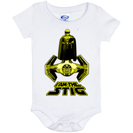 ArtichokeUSA Custom Design. I am the Stig. Vader/ The Stig Fan Art. Baby Onesie 6 Month