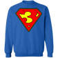 The GHOATS Custom Design. #38 Super 3. APA League. Crewneck Pullover Sweatshirt