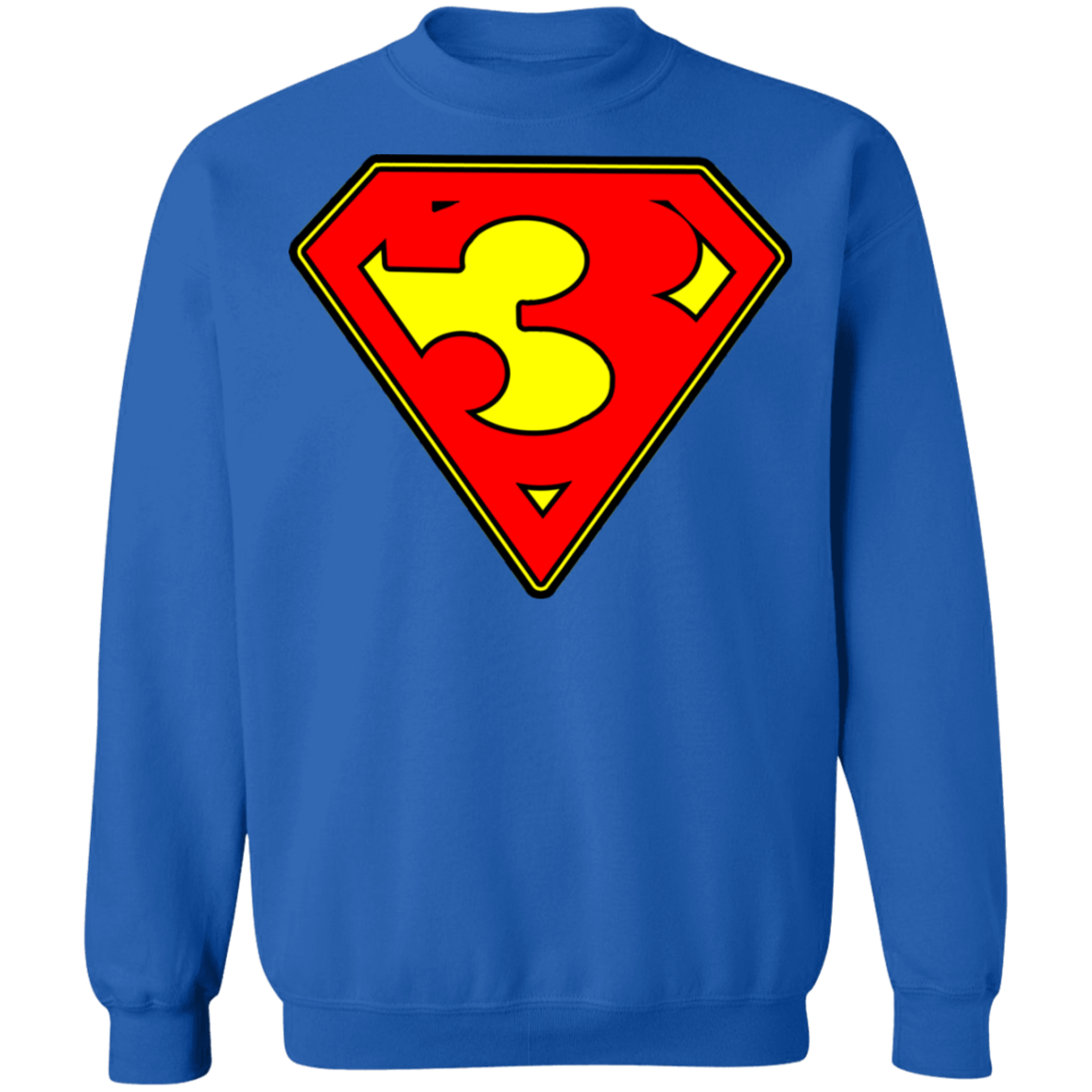 The GHOATS Custom Design. #38 Super 3. APA League. Crewneck Pullover Sweatshirt