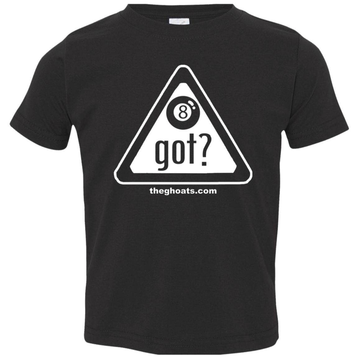 The GHOATS Custom Design. #40 Got Game? / Guess Not. Toddler Jersey T-Shirt