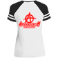 ArtichokeUSA Custom Design. Metallica Style Logo. Let's Make One For Your Project. Ladies' Game V-Neck T-Shirt