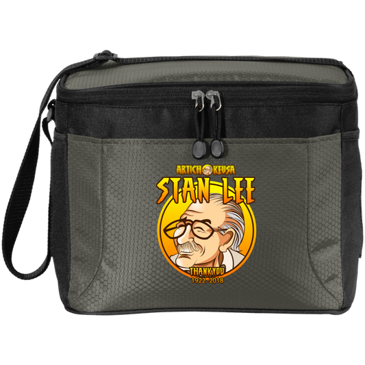 ArtichokeUSA Character and Font design. Stan Lee Thank You Fan Art. Let's Create Your Own Design Today. 12-Pack Cooler