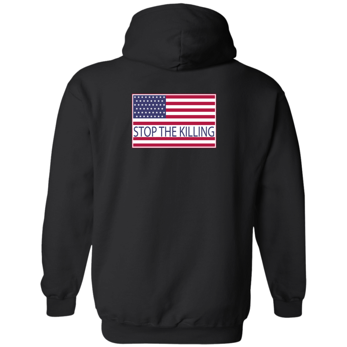 ArtichokeUSA Custom Design. TRIGGERED. STRESSED. Stop the Killing. Basic Pullover Hoodie