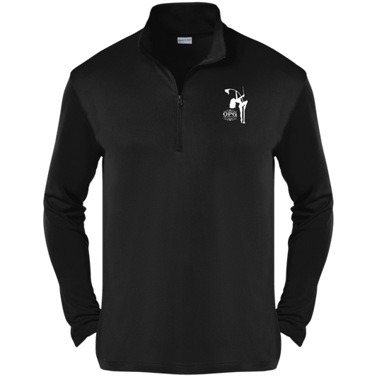 OPG Custom Design #10. Flag Pole. 1/4-Zip Pullover 100% Polyester 1/4-Zip Pullover