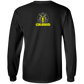 The GHOATS Custom Design. # 39 The Dark Side of Hustling. Long Sleeve Cotton T-Shirt