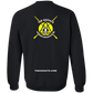 The GHOATS Custom Design #1. Active Shooter. Crewneck Pullover Sweatshirt