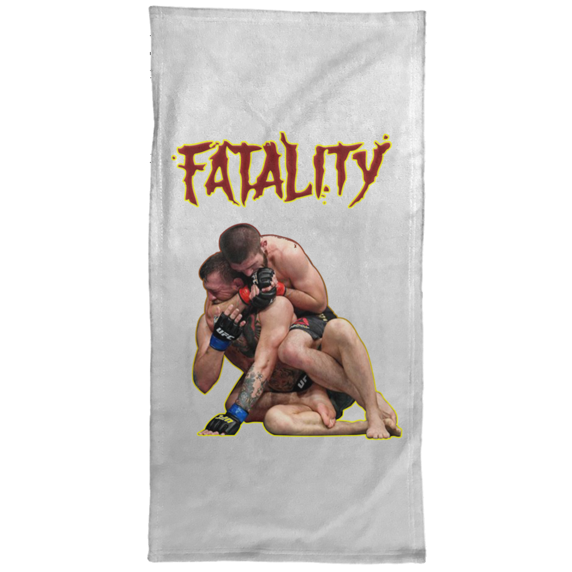 Artichoke Fight Gear Custom Design #11. Fatality. Mortal Kombat Parody. MMA.  Hand Towel - 15x30