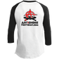 Artichoke Fight Gear Custom Design #15. Proper Quitter. Youth 3/4 Raglan Sleeve Shirt