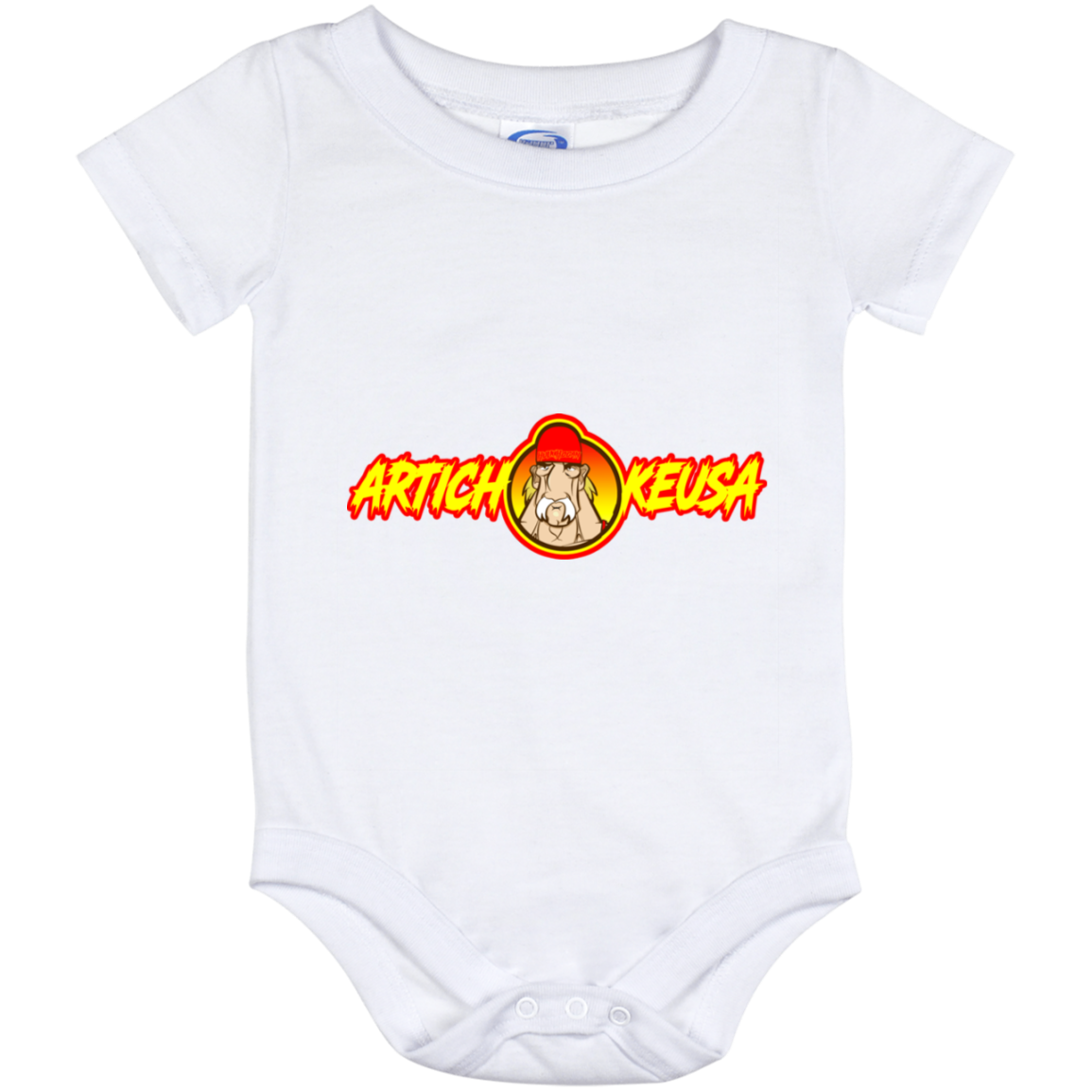 ArtichokeUSA Character and Font Design. Let’s Create Your Own Design Today. Fan Art. The Hulkster. Baby Onesie 12 Month