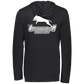ArtichokeUSA Custom Design. Ruffing the Passer. Pitbull Edition. Male Version. Eco Triblend T-Shirt Hoodie