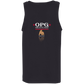 OPG Custom Design #14. Golf California. California State Flag. 5.3 oz.100% Cotton Preshrunk Jersey Tank Top