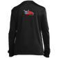 OPG Custom Design #12. American Golfer. Female Edition. Youth 100% Polyester Long Sleeve Tee