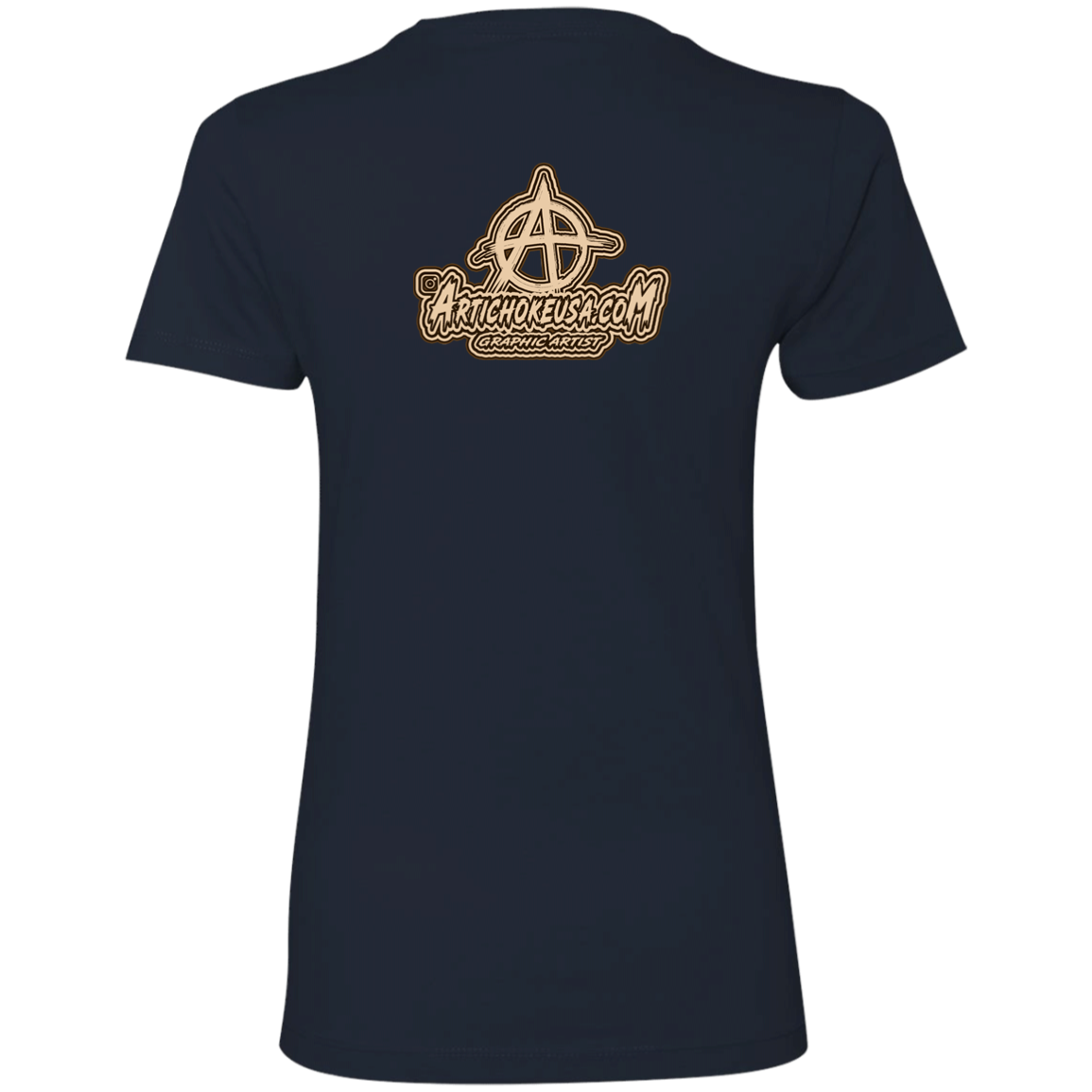 ArtichokeUSA Character and Font design. Let's Create Your Own Team Design Today. Mullet Mike. Ladies' Boyfriend T-Shirt