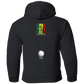 OPG Custom Design #22. One Putt / One Love Parody with Fan Art. Male Edition. Youth Pullover Hoodie