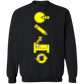 Artichoke Custom Design. Eat. Draw. Sleep. Repeat. Crewneck Pullover Sweatshirt