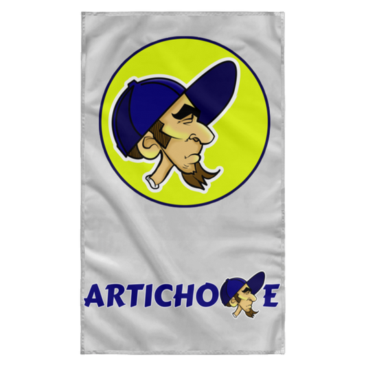 ArtichokeUSA Character and Font design #20. Friends, Clients, and People of Earth. Let's Create Your Own Design Today. Wall Flag