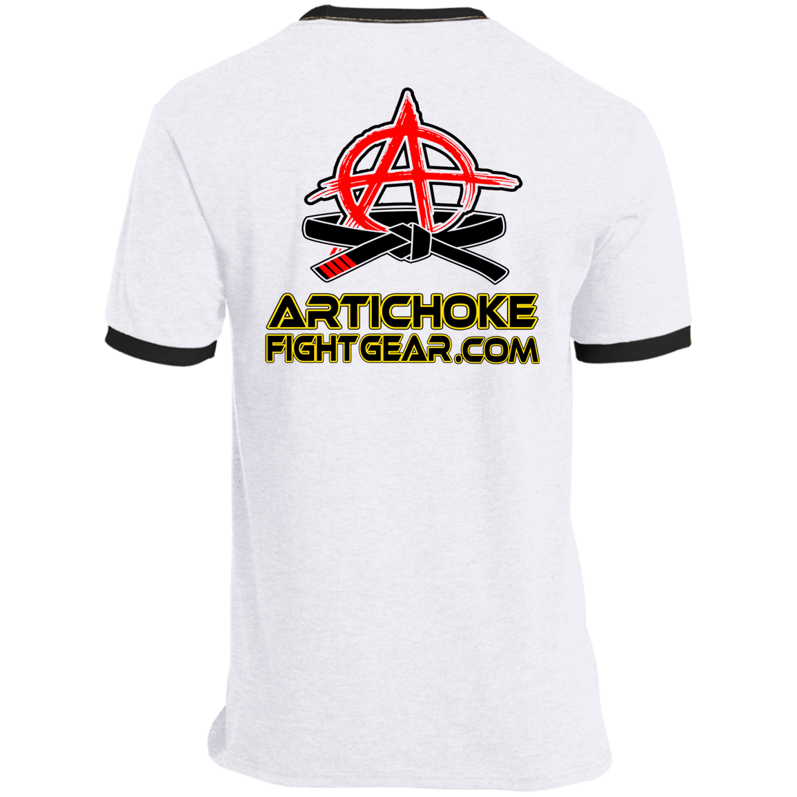 Artichoke Fight Gear Custom Design #7. Choking Hazard. Ringer Tee