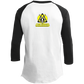 The GHOATS Custom Design. # 39 The Dark Side of Hustling. Youth 3/4 Raglan Sleeve Shirt