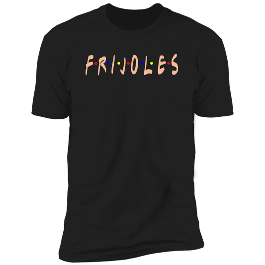 ArtichokeUSA Custom Design. FRIJOLE (CON QUESO). Men's Premium Short Sleeve T-Shirt