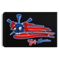 OPG Custom Design #16. Golf America. Female Skull Design. Golf. Landscape Canvas .75in Frame