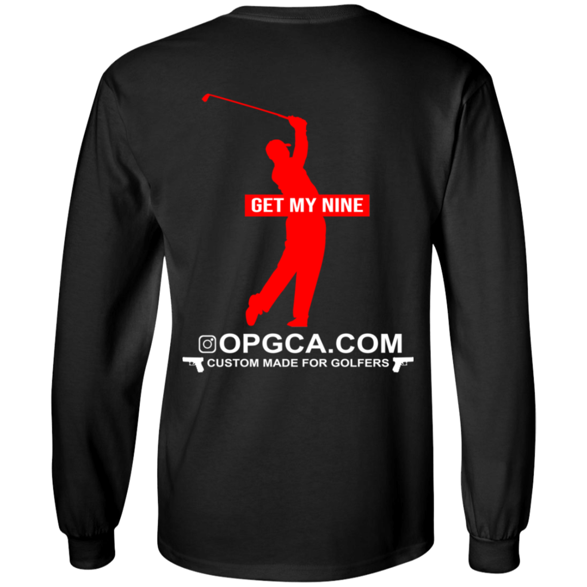 OPG Custom Design #16. Get My Nine. Youth Long Sleeve T-Shirt