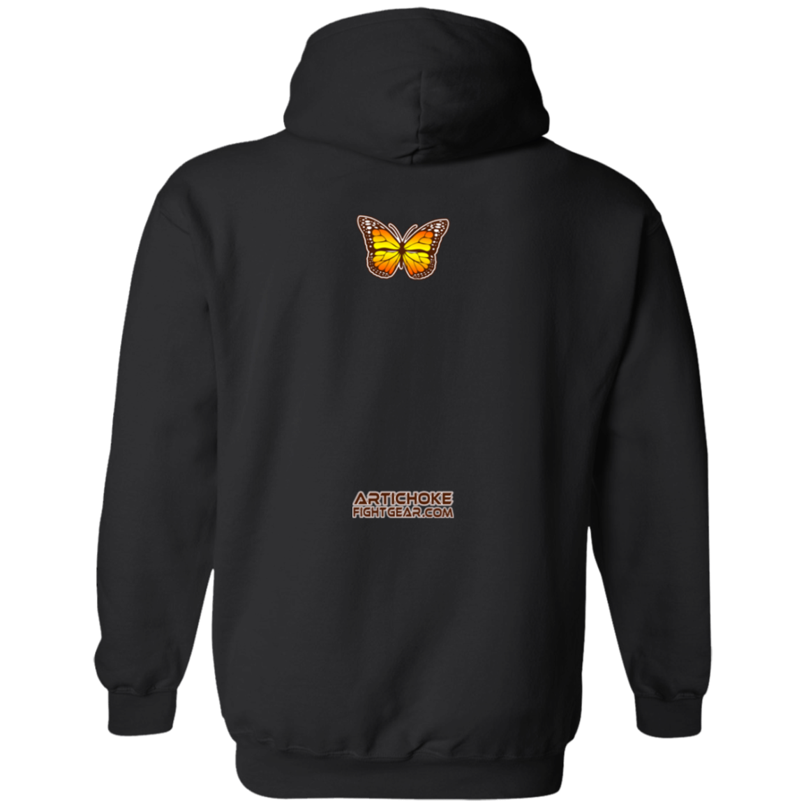 Artichoke Fight Gear Custom Design #6. Lepidopterology (Study of butterflies). Butterfly Guard. Basic Pullover Hoodie