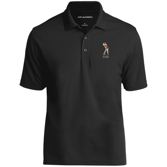 OPG Custom Design #9. Drive it. Chip it. One Putt Golf It. Golf So. Cal. 100%Polyester UV Micro-Mesh Polo