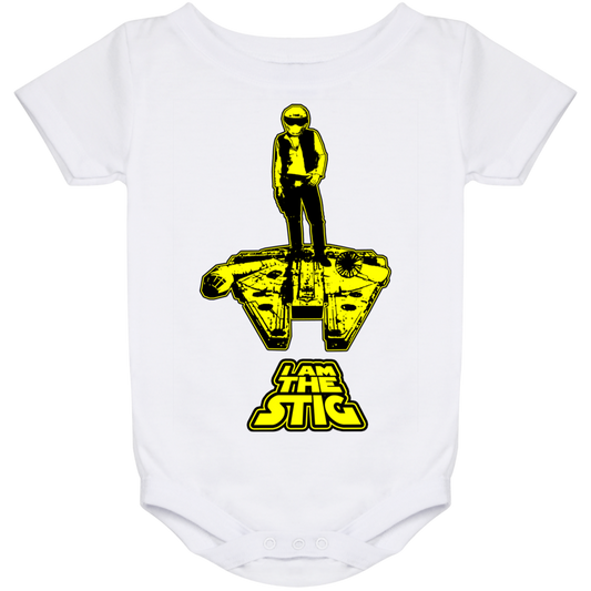 ArtichokeUSA Custom Design. I am the Stig. Han Solo / The Stig Fan Art. Baby Onesie 24 Month