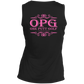 OPG Custom Design #5. Golf Tee-Shirt. Golf Humor. Ladies' Sleeveless V-Neck