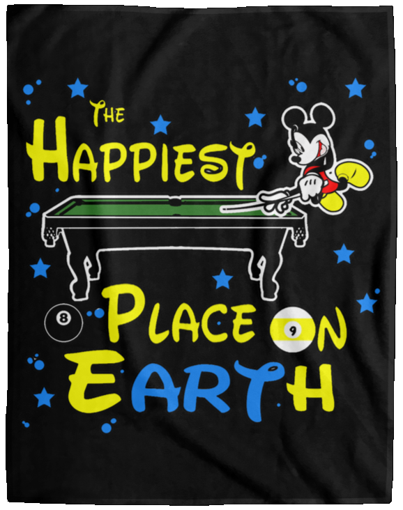 The GHOATS custom design #14. The Happiest Place On Earth. Fan Art. Fleece Blanket - 60x80