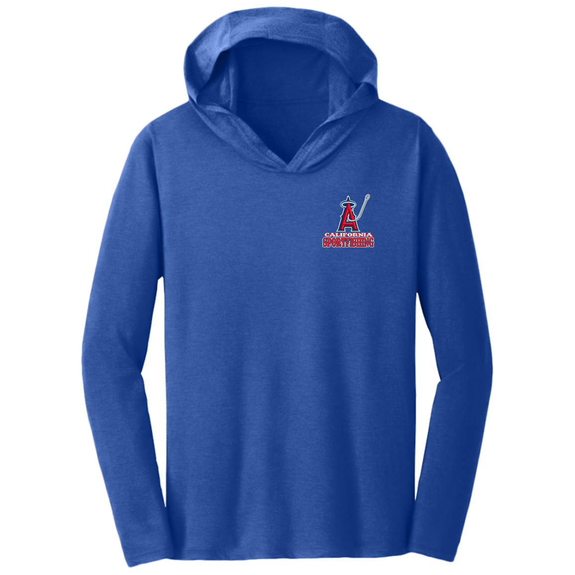 ArtichokeUSA Custom Design. Anglers. Southern California Sports Fishing. Los Angeles Angels Parody. Triblend T-Shirt Hoodie