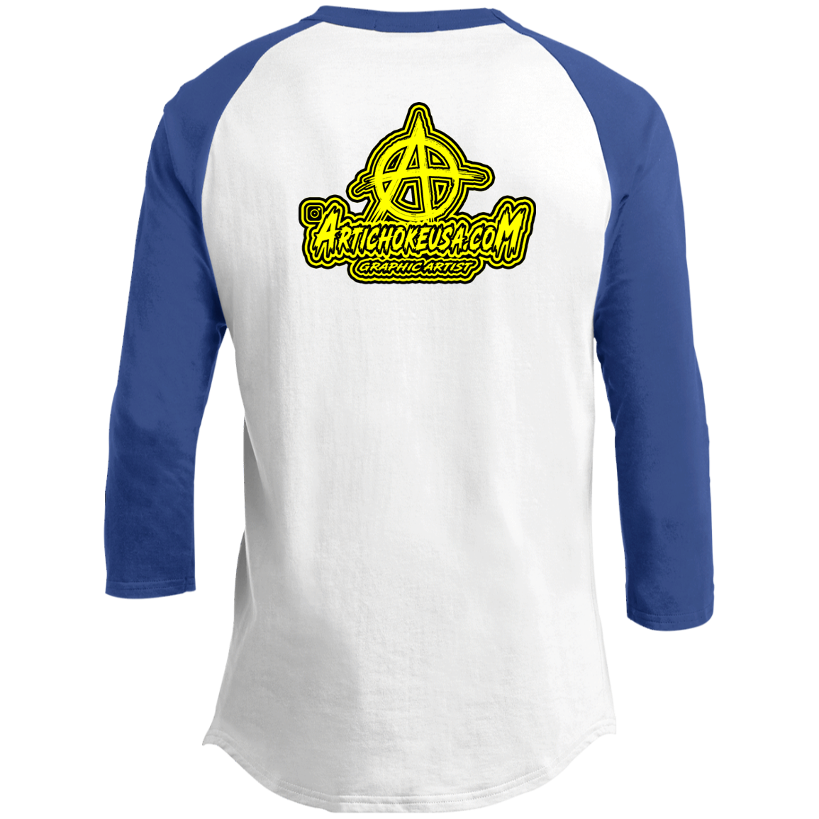 ArtichokeUSA Custom Design. I am the Stig. Han Solo / The Stig Fan Art. 3/4 Raglan Sleeve Shirt