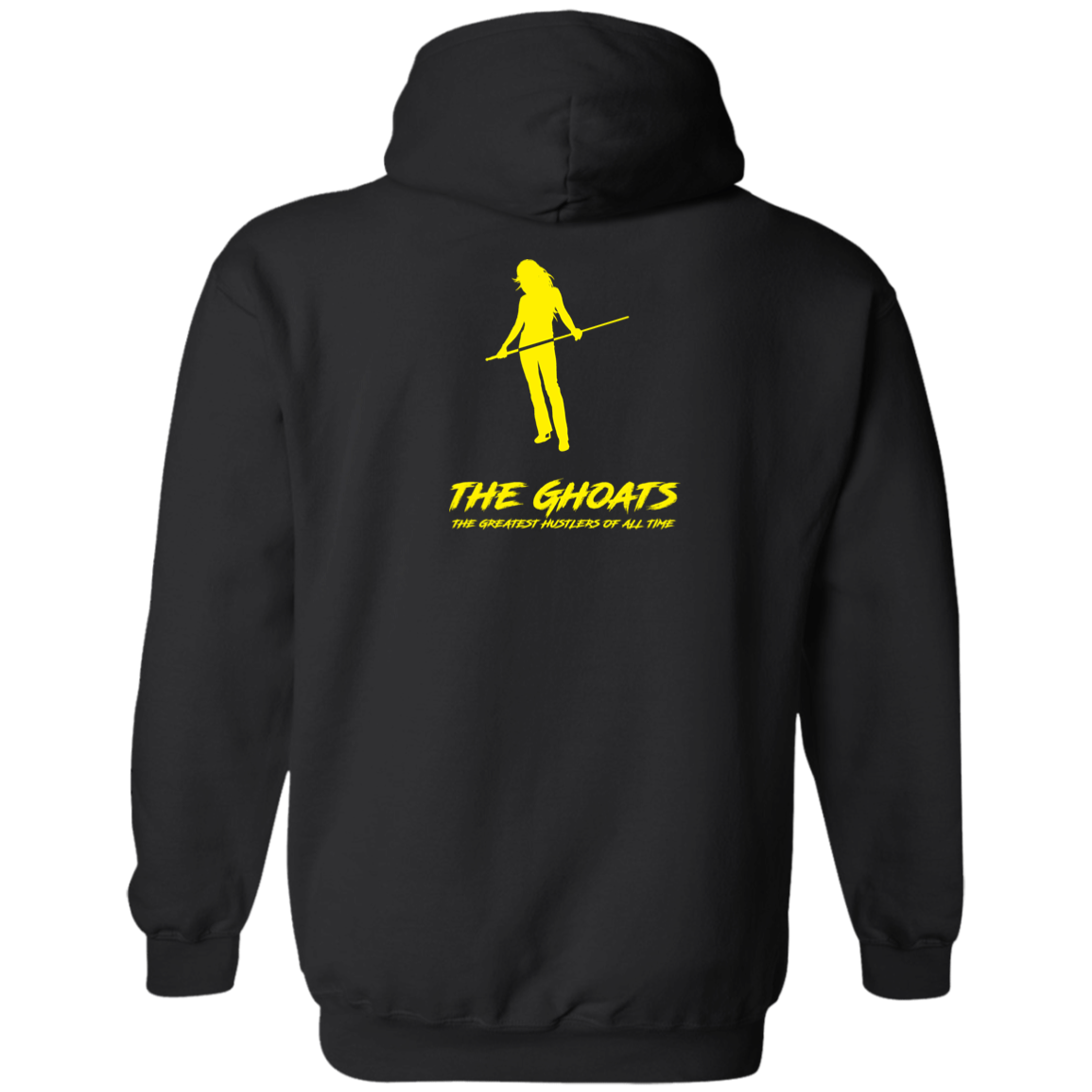 The GHOATS Custom Design. #34 Beware of Sharks. Play at Your Own Risk. (Ladies only version). Basic Pullover Hoodie