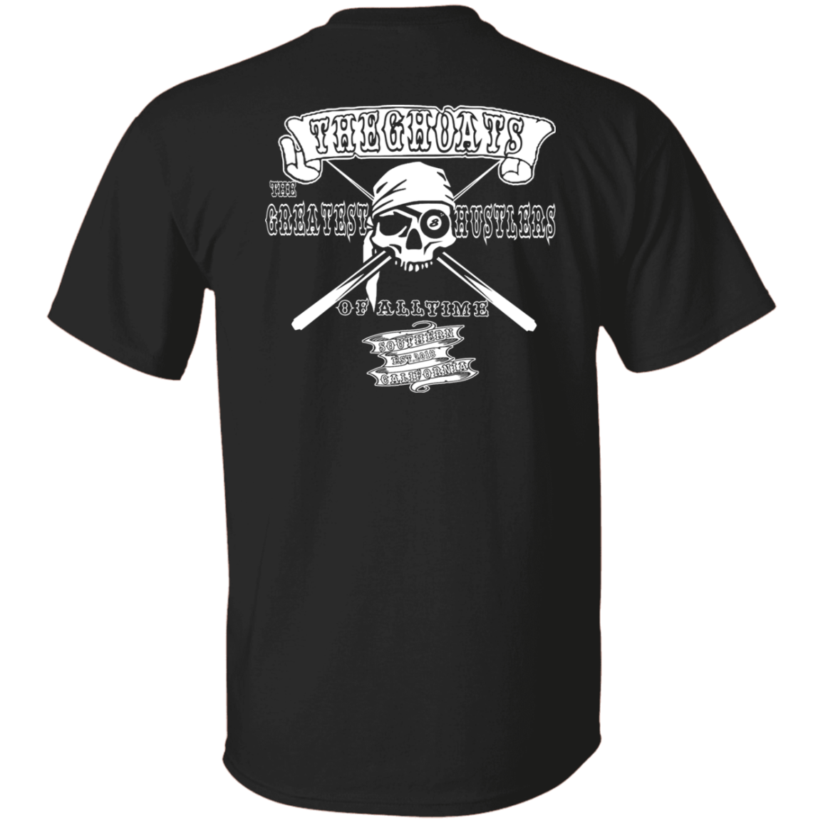 The GHOATS Custom Design. #4 Motorcycle Club Style. Ver 2/2. Youth Basic 100% Cotton T-Shirt
