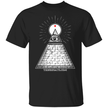 The GHOATS custom design #10. All Seeing Eye. Basic Cotton T-Shirt