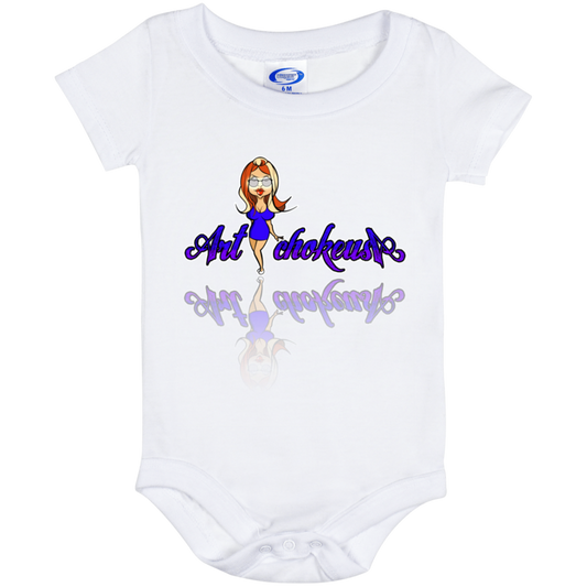ArtichokeUSA Character and Font Design. Let’s Create Your Own Design Today. Blue Girl. Baby Onesie 6 Month