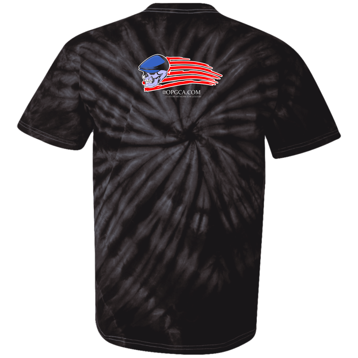 OPG Custom Design #12. Golf America. Male Edition. Youth Tie Dye T-Shirt